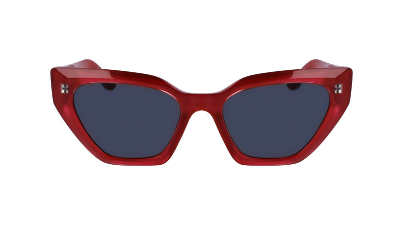 Okulary KARL LAGERFELD KL6145S-600. Okulary przeciwsłoneczne, Kolor czerwony. Kobieta.