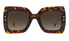 Okulary CAROLINA HERRERA HER-0082-S-86. Okulary przeciwsłoneczne, Kolor brązowy. Kobieta.