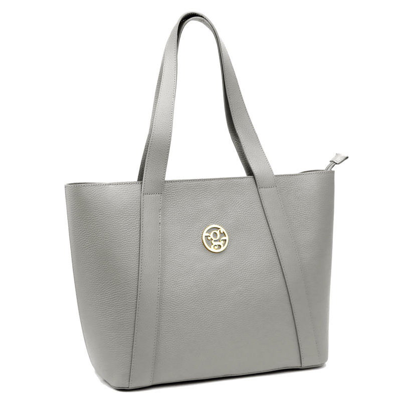 Gregorio shopperbag damska skóra naturalna torebka na ramię z saszetką