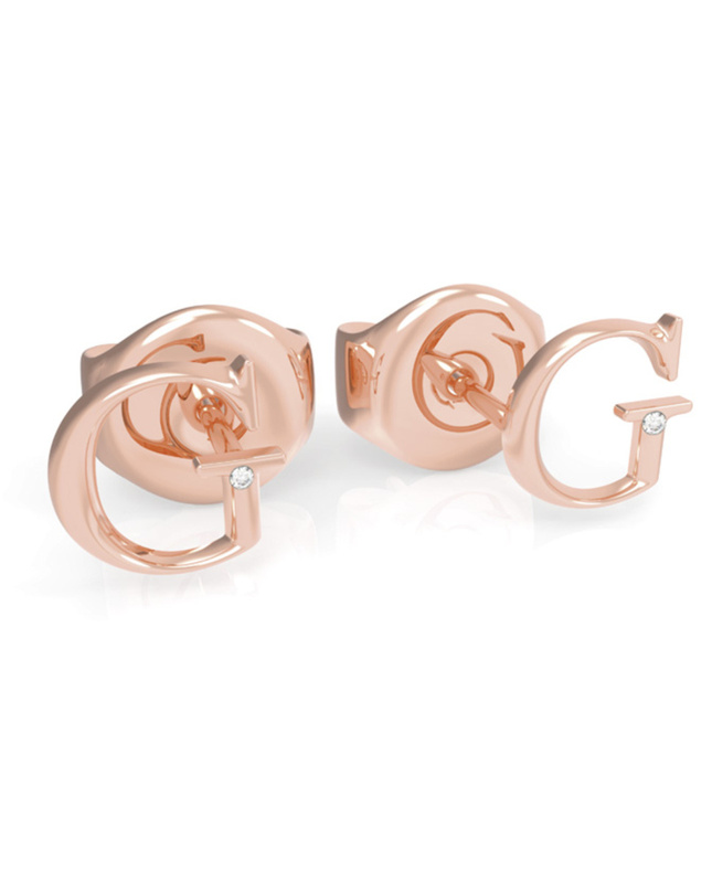 Biżuteria GUESS UBE79032. Kolczyki, Kolor różowy. Kobieta.