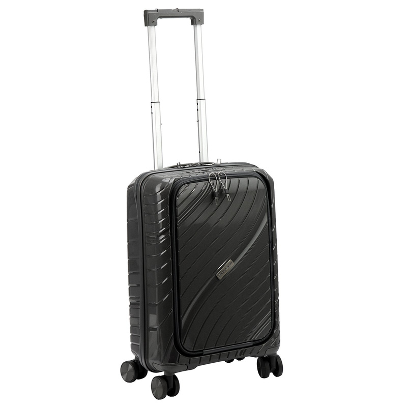 Pierre Cardin walizka na kółkach materiał ABS z zamkiem szyfrowym