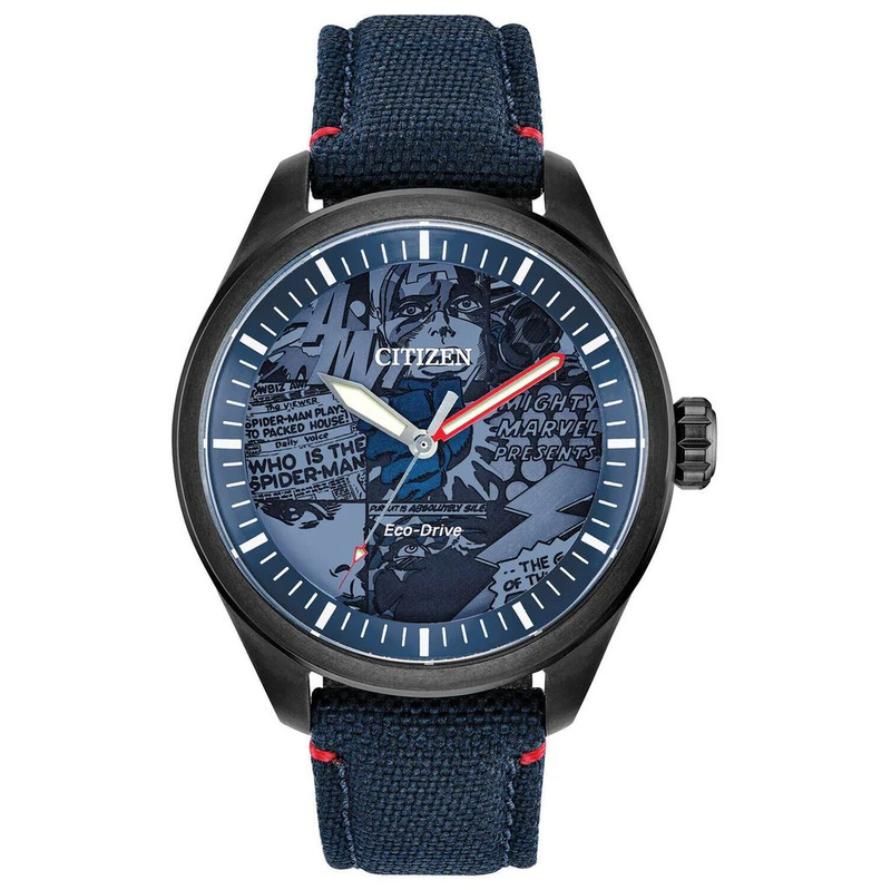 Zegarek CITIZEN AW2037-04W. Słoneczny, Kolor niebieski. Mężczyzna.