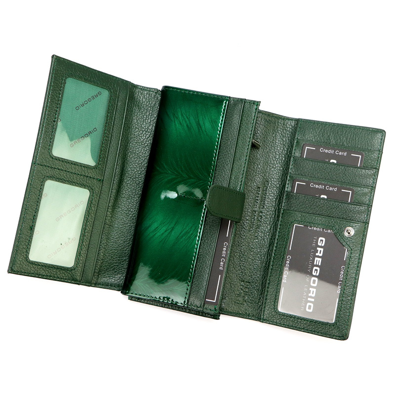 Skórzany damski portfel Gregorio FF-102