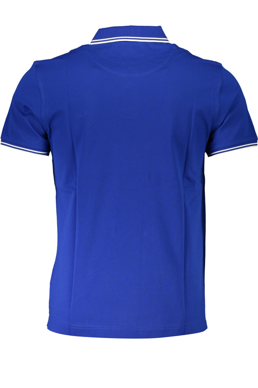 NIEBIESKA MĘSKA KOSZULKA POLO Z KRÓTKIM RĘKAWEM HARMONT&BLAINE