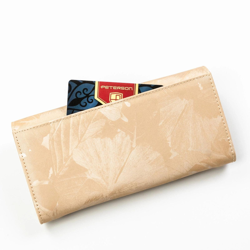 Skórzany damski portfel Peterson PTN PS401-MLF