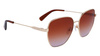 Okulary LONGCHAMP LO168S-707. Okulary przeciwsłoneczne, Kolor złoty. Kobieta.