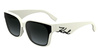 Okulary KARL LAGERFELD KL6161SNN5418. Okulary przeciwsłoneczne, Kolor biały. Kobieta.