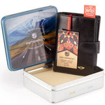 Skórzany męski portfel Peterson PTN 339Z 2-1-1