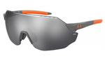 Okulary UNDER ARMOUR UAHALFTIMEFKB. Okulary przeciwsłoneczne, Kolor szary. Unisex.