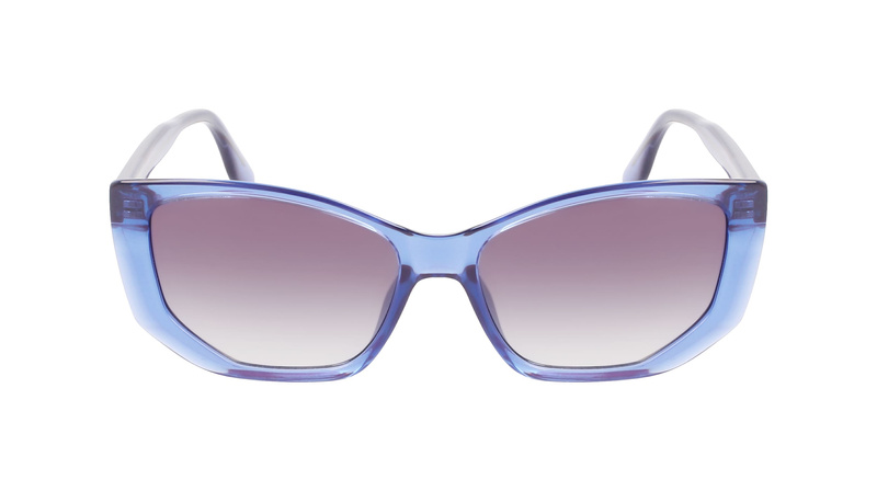 Okulary KARL LAGERFELD KL6071S-450. Okulary przeciwsłoneczne, Kolor niebieski. Kobieta.