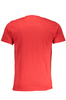 T-SHIRT MĘSKI Z KRÓTKIM RĘKAWEM KLASY CAVALLI CZERWONY