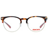 Okulary DUCATI DA1010-51403. EYEGLASSES, Kolor brązowy. Mężczyzna.