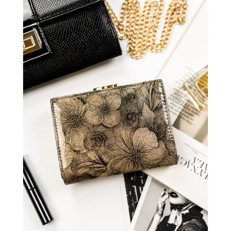 skóra naturalna + Damski portfel ze skóry ekologicznej Peterson PTN PS15-09-FDS