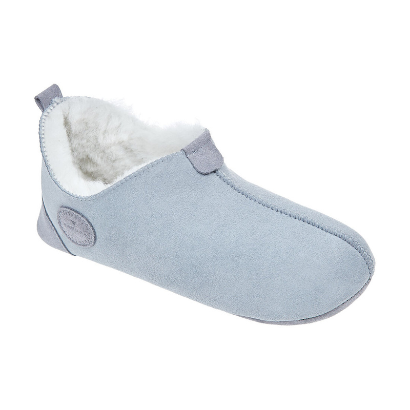 KAPCIE DAMSKIE OXFORD POPIELATO-BIAŁE