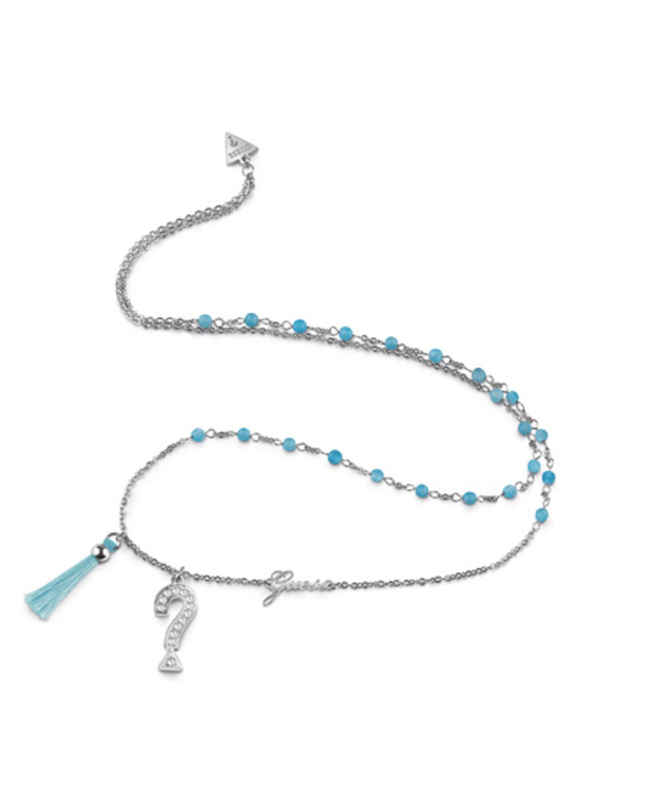 Biżuteria GUESS UBN85008. Bransoletka, Kolor szary. Kobieta.