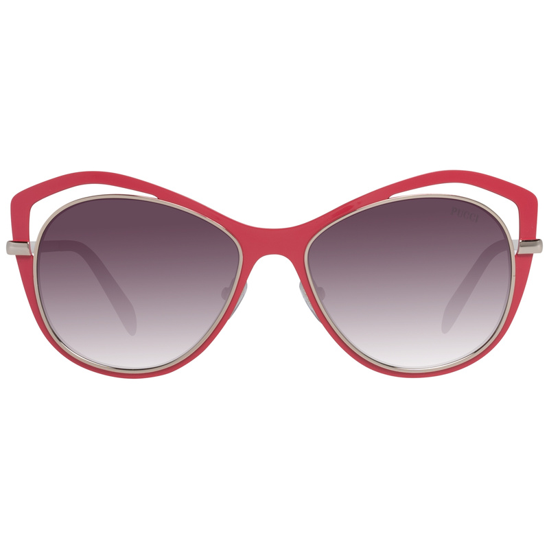 Okulary EMILIO PUCCI EP0130-5668F. Okulary przeciwsłoneczne, Kolor czerwony. Kobieta.