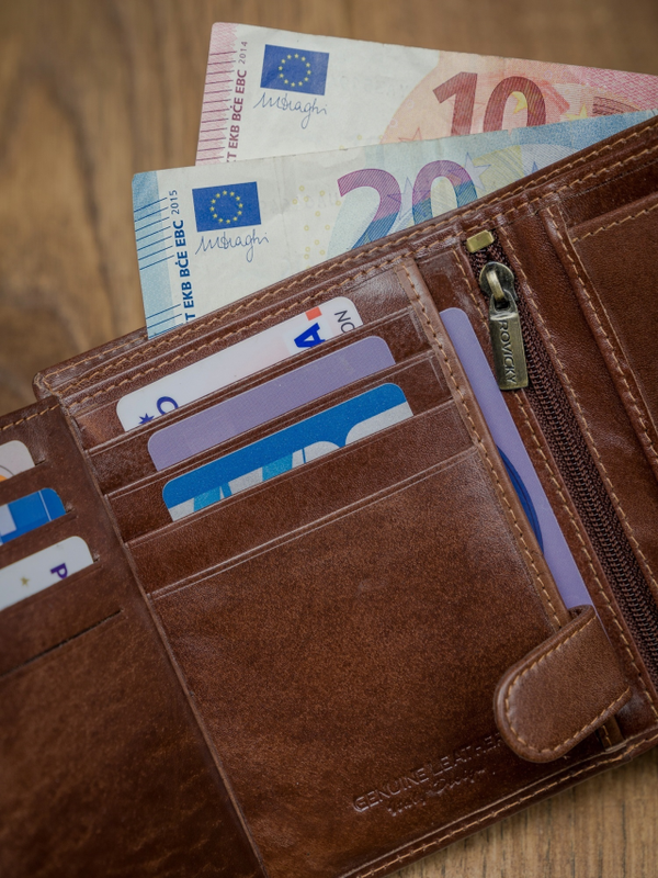 Rovicky portfel męski skóra naturalna rozbudowany pionowy duży