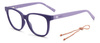 Okulary M MISSONI MMI-0106-ARR. Okulary, Kolor fioletowy liliowy. Kobieta.