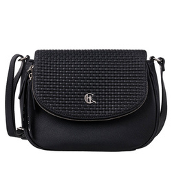 Torebka Canaletto z klapką z tłoczeniem plecionki – elegancja i funkcjonalność na lata TD717s33t1