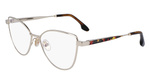 Okulary VICTORIA BECKHAM VB21315516714. EYEGLASSES, Kolor złoty. Kobieta.
