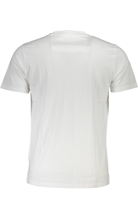 T-SHIRT MĘSKI Z KRÓTKIM RĘKAWEM KLASY CAVALLI BIAŁY