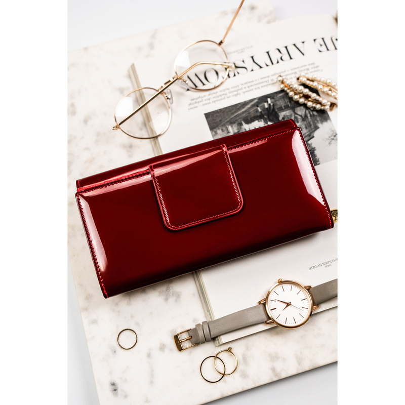 Skórzany damski portfel Peterson PTN BC-42100