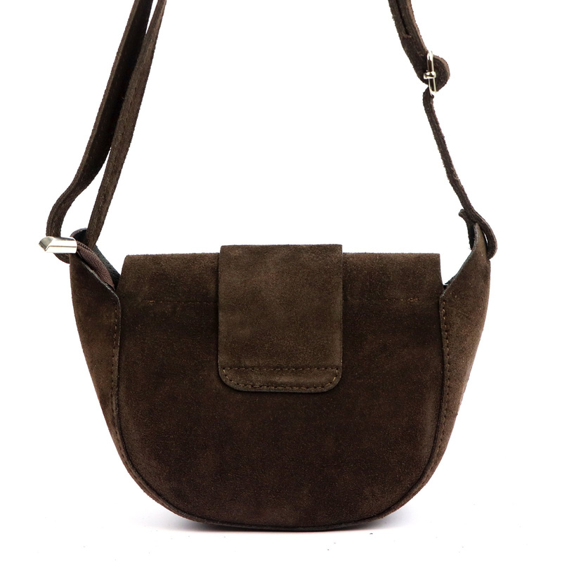 Zgrabna damska listonoszka ze skóry naturalnej torebka przez ramię Luka