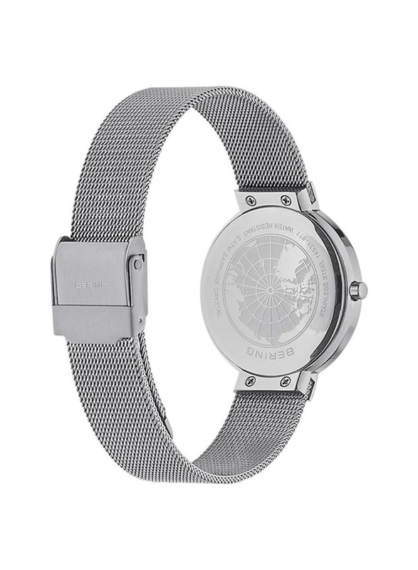 Zegarek BERING 14531-077. Kwarcowy, Kolor szary. Kobieta.