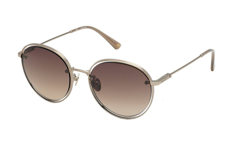 Okulary NINA RICCI SNR30354A32X. Okulary przeciwsłoneczne, Kolor szary. Kobieta.