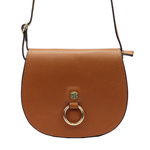 Gregorio skórzana damska listonoszka torebka zamykana klapą na magnes