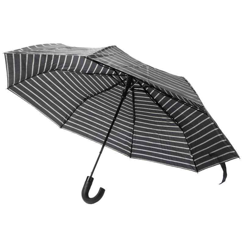 Mocny podręczny zgrabny poliestrowy parasol od marki Pierre Cardin