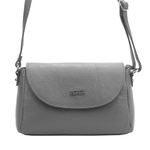 Torebka Skórzana damska listonoszka przez ramię z kieszeniami MiaMore