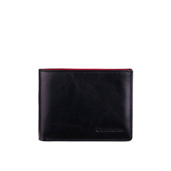 Czarny portfel skórzany Canaletto z ochroną RFID – elegancja i funkcjonalność na co dzień PD1167s163165 RFID