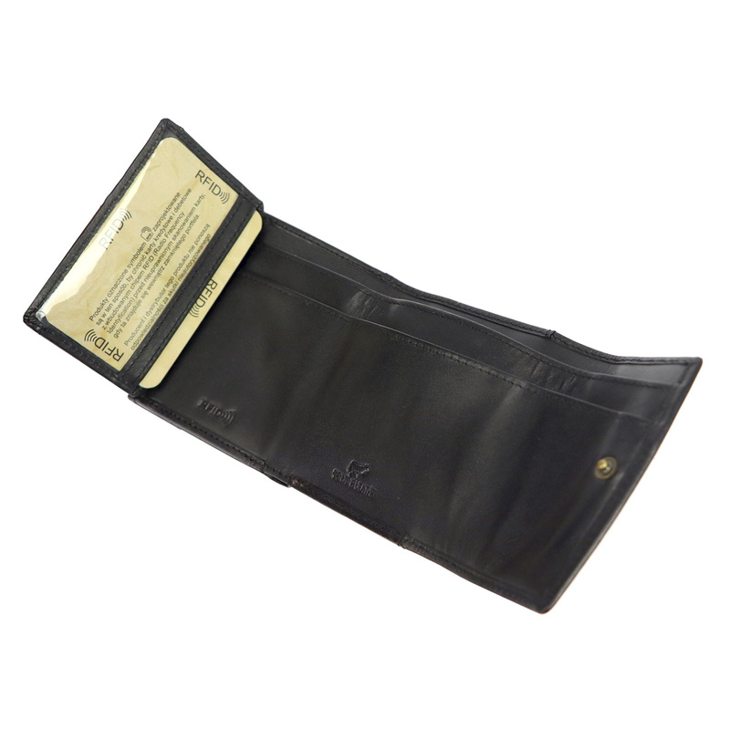 Skórzany męski portfel EL FORREST 942-67 RFID