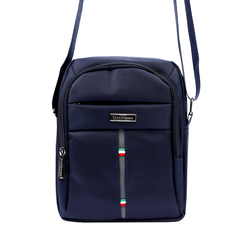 Trwała saszetka męska wykonana z poliestru Coveri World CW1817