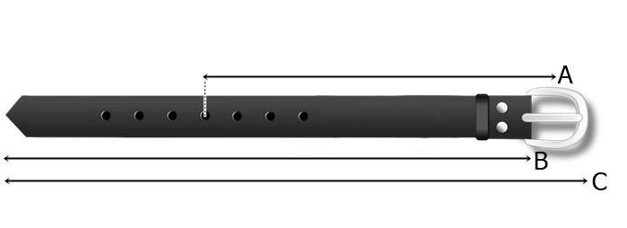 Beltimore skórzany pasek męski granatowy wąski E12 : Kolory - granatowy, Rozmiar pasków - r.150-165 cm