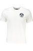 BIA�Y T-SHIRT M�SKI Z KR�TKIM R�KAWEM NORTH SAILS
