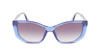 Okulary KARL LAGERFELD KL6071S-450. Okulary przeciwsłoneczne, Kolor niebieski. Kobieta.