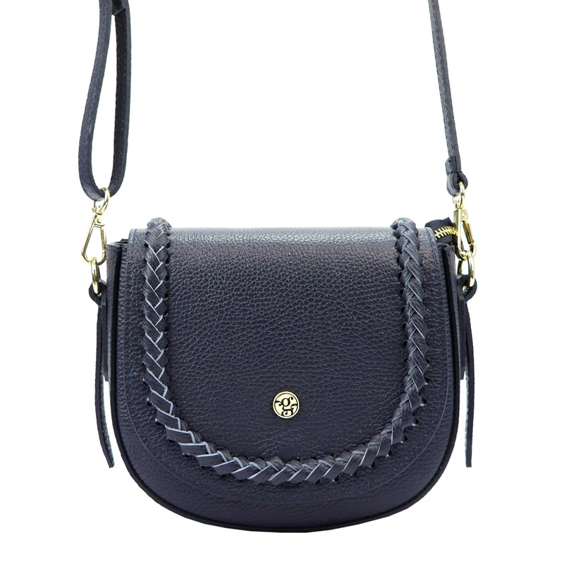 Gregorio damska listonoszka skóra naturalna torebka z klapą na mages