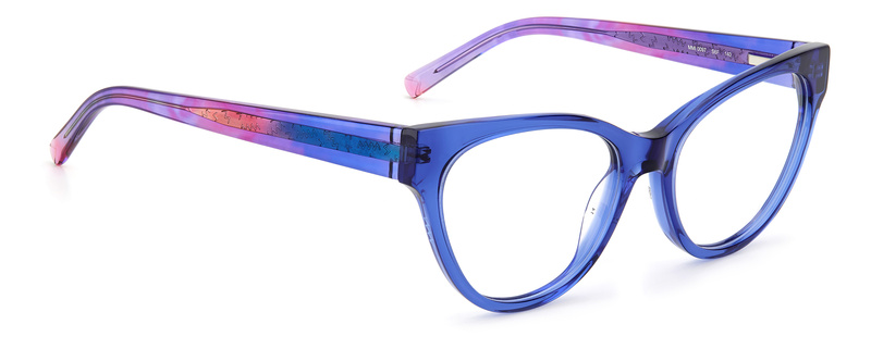 Okulary M MISSONI MMI0097S6FF31. Okulary, Kolor niebieski. Kobieta.