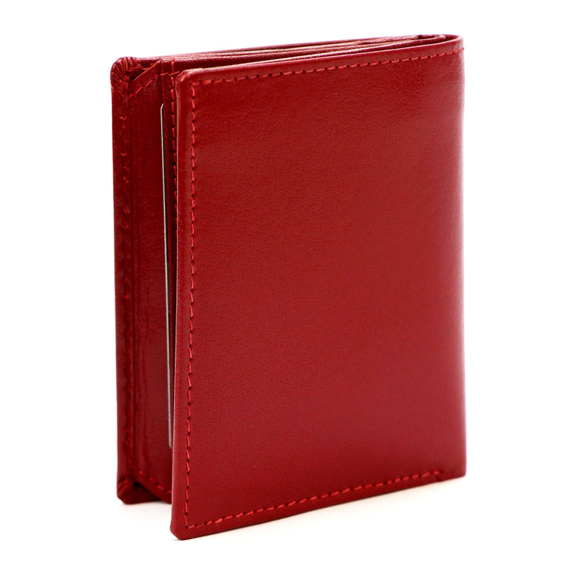 EL FORREST męskie etui na karty i dokumenty skórzane pionowe ochrona RFID