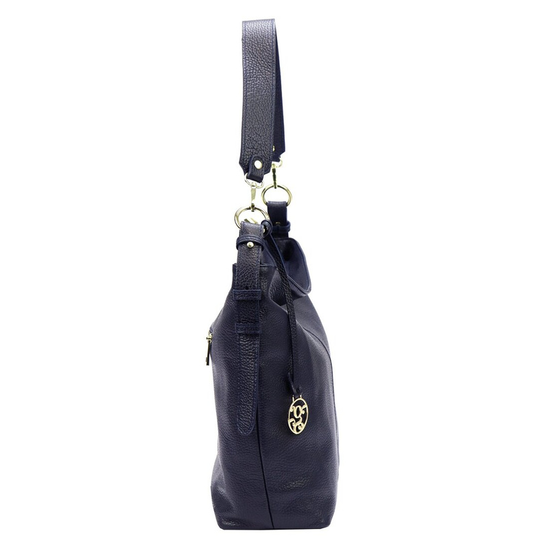 Gregorio pojemna damska torebka na ramię skóra naturalna shopperbag