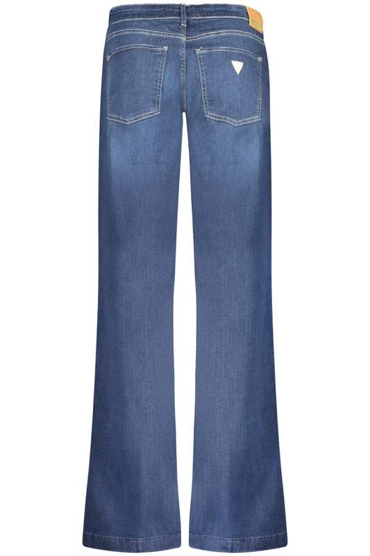 SPODNIE DAMSKIE GUESS JEANS W KOLORZE NIEBIESKIM