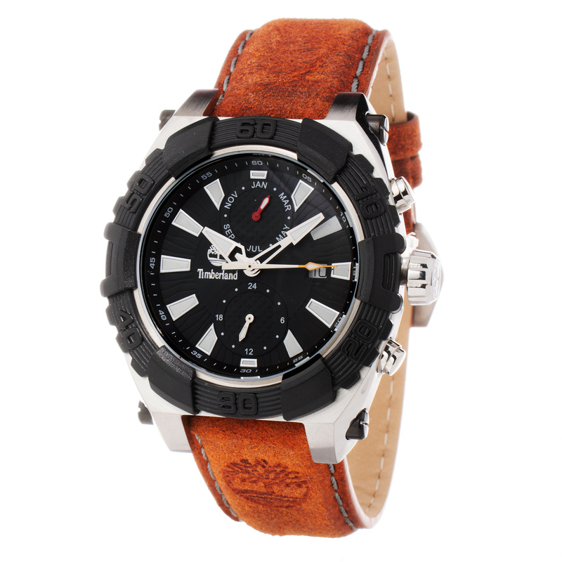 Zegarek TIMBERLAND TBL1331JS-02C. Kwarcowy, Kolor czarny. Mężczyzna.