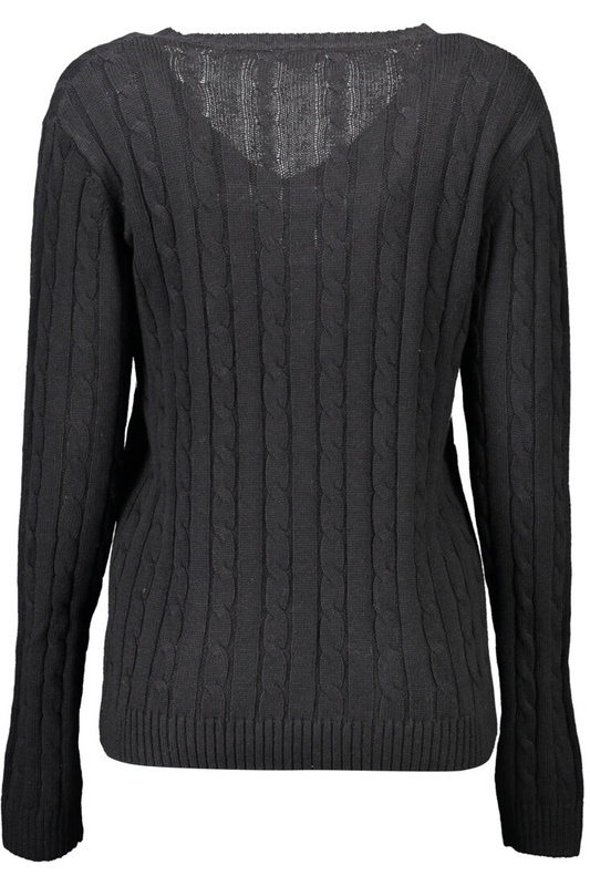 CZARNY SWETER US POLO CZARNY