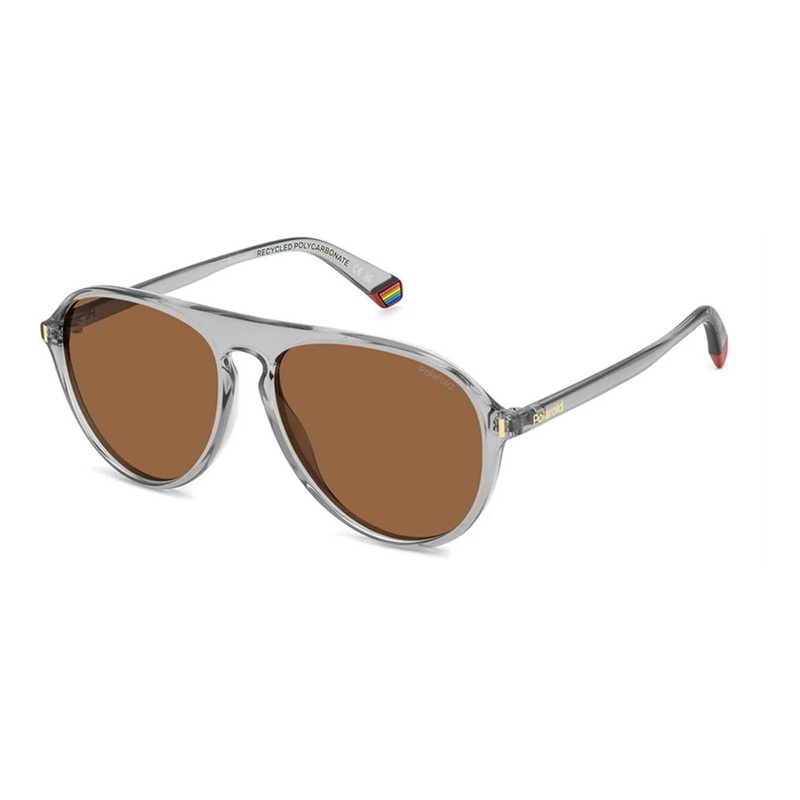 Okulary POLAROID PLD6225SKB7. Okulary przeciwsłoneczne, Kolor szary. Mężczyzna.
