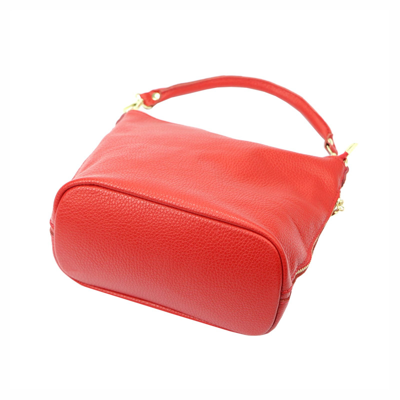 Patrizia damska torebka na ramię skóra naturalna torba z kieszenią