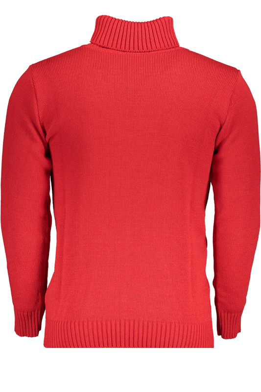 CZERWONY SWETER MĘSKI US GRAND POLO