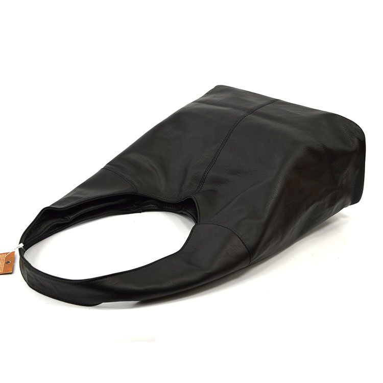 Torebka skórzana vp082c Czarny