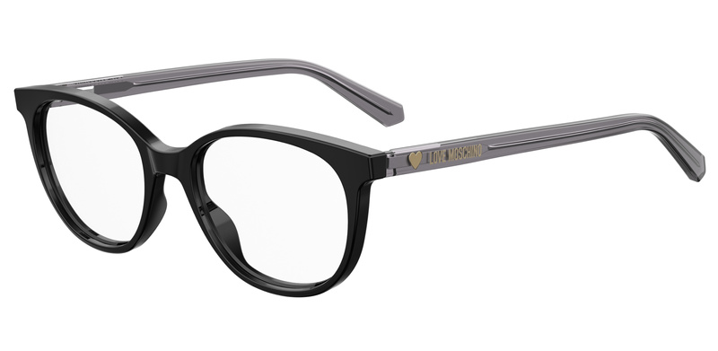 Okulary LOVE MOSCHINO MOL543-TN-807. Okulary, Kolor czarny. Niemowlę.